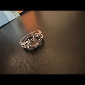 Pandora Moon & Stars Ring Set